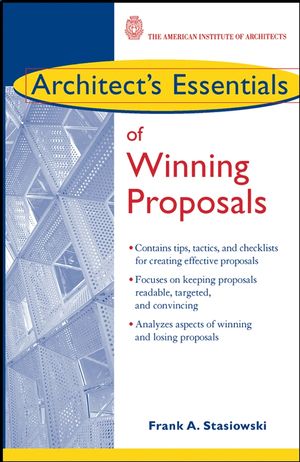 Architect's Essentials of Winning Proposals (0471272418) cover image