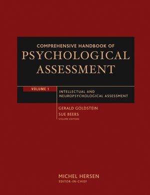 Comprehensive Handbook of Psychological Assessment, Volume 1: Intellectual and Neuropsychological Assessment (0471416118) cover image