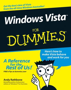 Windows Vista For Dummies (0471754218) cover image