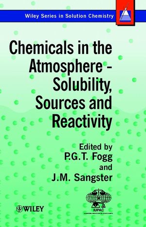 Chemicals in the Atmosphere: Solubility, Sources and Reactivity  (0471986518) cover image