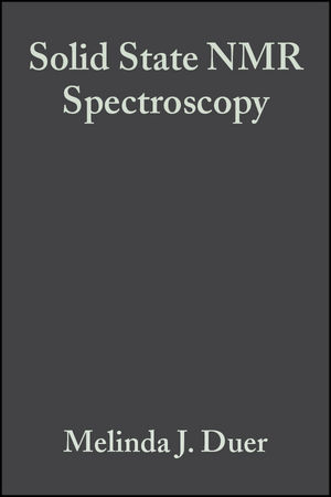 Solid State NMR Spectroscopy: Principles and Applications (0632053518) cover image