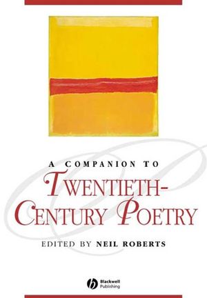 A Companion to Twentieth-Century Poetry (1405113618) cover image