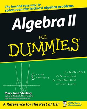 Preview Algebra II For Dummies