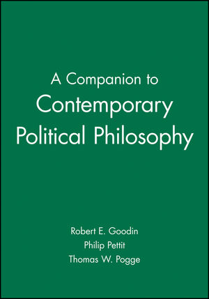A Companion to Contemporary Political Philosophy (0631199519) cover image