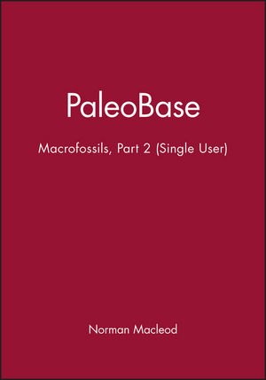 PaleoBase: Macrofossils Part 2 (Single User) (0632058919) cover image