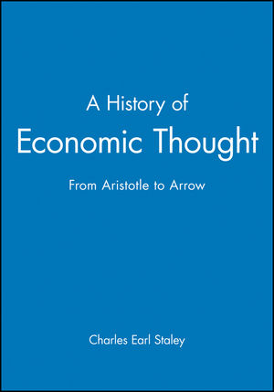 A History of Economic Thought: From Aristotle to Arrow (1557860319) cover image