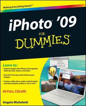 iPhoto '09 For Dummies (047043371X) cover image