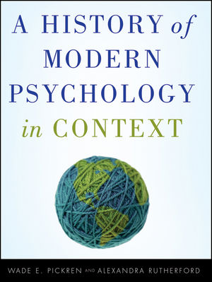 A History of Modern Psychology in Context  (047058601X) cover image