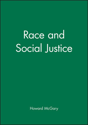 Race and Social Justice (063120721X) cover image
