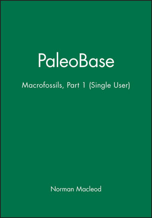 PaleoBase: Macrofossils Part 1 (Single User) (063205641X) cover image