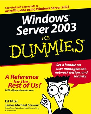 Windows Server 2003 For Dummies (111805301X) cover image