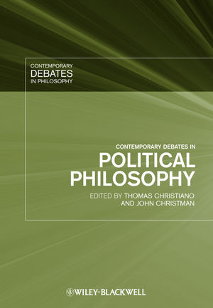 Contemporary Debates in Political Philosophy (140513321X) cover image