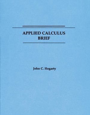 Applied Calculus: Brief (0471613320) cover image