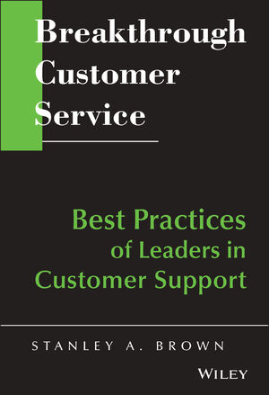 Breakthrough Customer Service: Best Practices of Leaders in Customer Support (0471642320) cover image