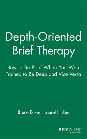 Depth Oriented Brief Therapy: How to Be Brief When You Were Trained to Be Deep and Vice Versa (0787901520) cover image