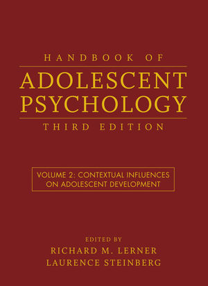 Handbook of Adolescent Psychology, Volume 2: Contextual Influences on Adolescent Development, 3rd Edition (0470149221) cover image