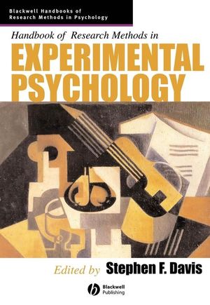 Handbook of Research Methods in Experimental Psychology (0470756721) cover image