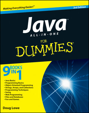 Java All-in-One For Dummies, 3rd Edition (0470371722) cover image