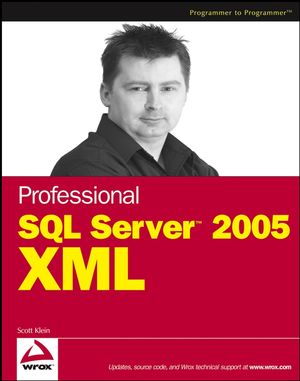 Professional SQL Server 2005 XML (0764597922) cover image