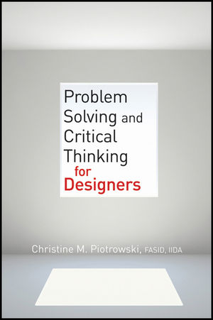 Problem Solving and Critical Thinking for Designers (1118015622) cover image