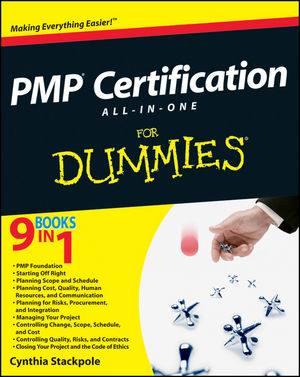 PMP Certification All-In-One Desk Reference For Dummies (1118028422) cover image