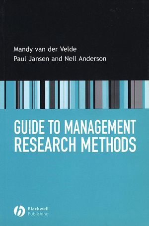 Guide to Management Research Methods (1405115122) cover image