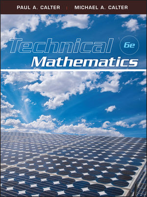 Technical Mathematics, 6th Edition (0470534923) cover image