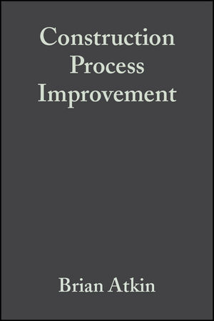 Construction Process Improvement (0470680423) cover image