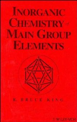 Inorganic Chemistry of Main Group Elements (0471186023) cover image