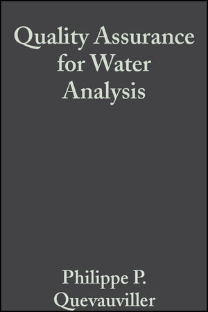 Quality Assurance for Water Analysis (0471899623) cover image