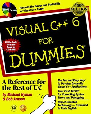 Visual C++ 6 For Dummies (0764503723) cover image