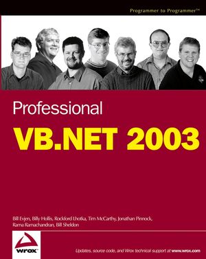 Professional VB.NET 2003 (0764559923) cover image