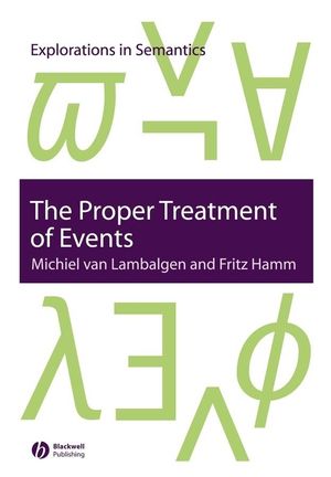 The Proper Treatment of Events (0470759224) cover image