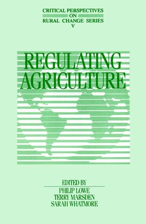 Regulating Agriculture (0471959324) cover image