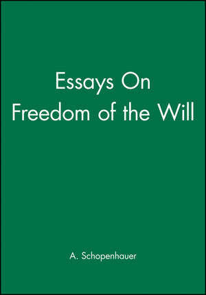 Essays On Freedom of the Will (0631145524) cover image