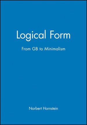 Logical Form: From GB to Minimalism (0631189424) cover image