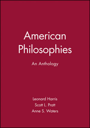 American Philosophies: An Anthology (0631210024) cover image