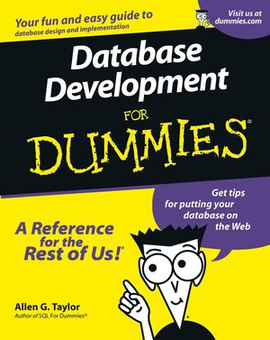 Database Development For Dummies (0764507524) cover image