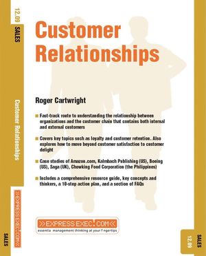 Customer Relationships: Sales 12.9 (1841124524) cover image