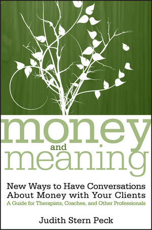 Money and Meaning: New Ways to Have Conversations About Money with Your Clients--A Guide for Therapists, Coaches, and Other Professionals, + URL (0470083425) cover image