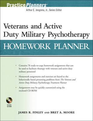 Veterans and Active Duty Military Psychotherapy Homework Planner (0470890525) cover image