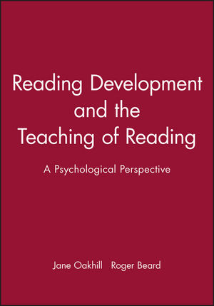 Reading Development and the Teaching of Reading: A Psychological Perspective (0631206825) cover image