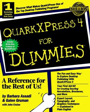 QuarkXPress 4 For Dummies (0764502425) cover image