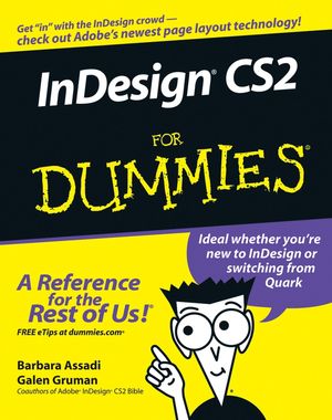 InDesign CS2 For Dummies (0764595725) cover image