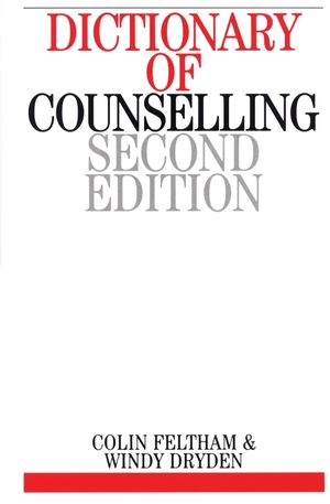 Dictionary of Counselling, 2nd Edition (1861563825) cover image