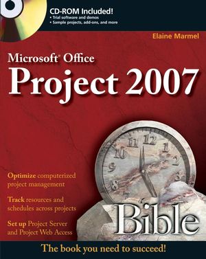 Microsoft Project 2007 Bible (0470009926) cover image