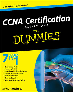 CCNA Certification All-in-One For Dummies (0470489626) cover image
