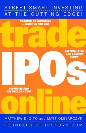 Trade IPOs Online (0471443026) cover image