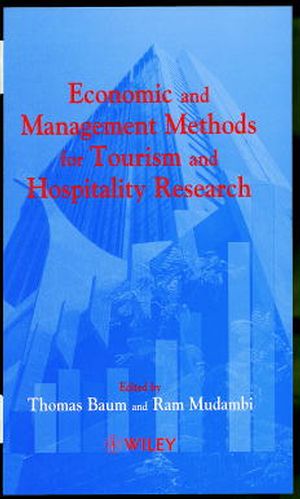 Economic and Management Methods for Tourism and Hospitality Research (0471983926) cover image