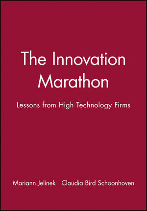 The Innovation Marathon: Lessons from High Technology Firms (0631153926) cover image